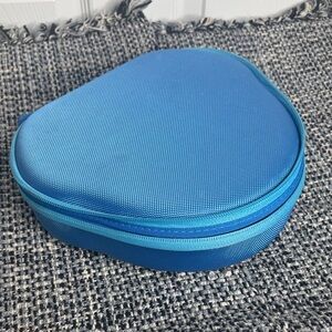 Blue Protective Hard Shell Electronics Case - Compact Travel Pouch